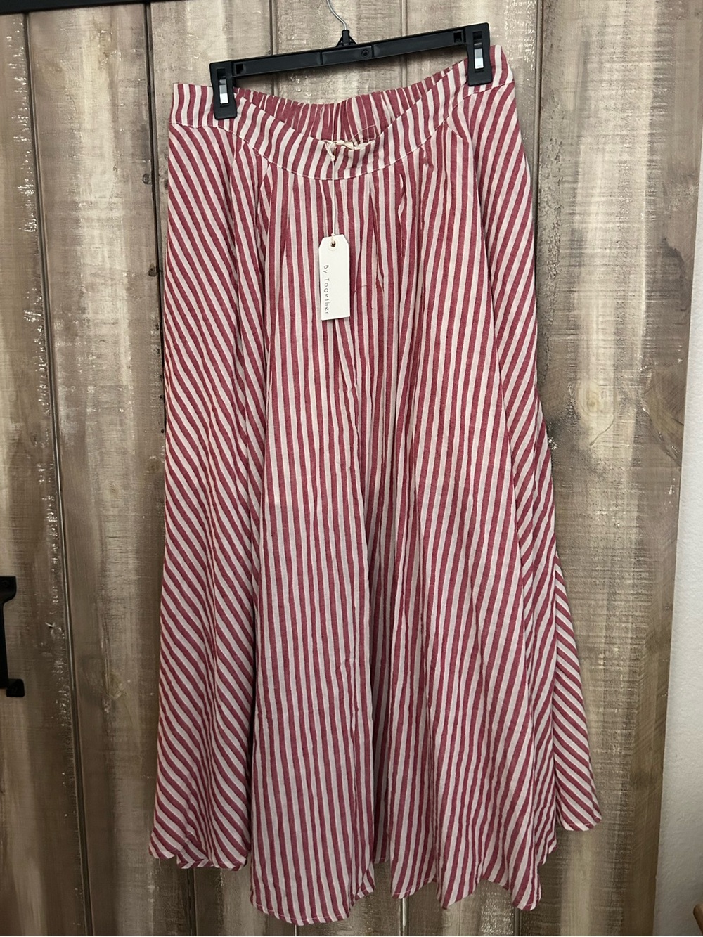 NWT By Together Stripe Maxi
Skirt, L